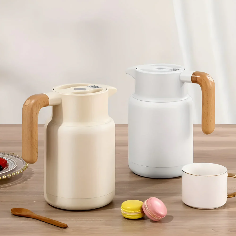 Classic Wooden Handle Thermal Carafe - Image 5