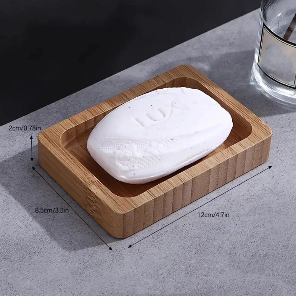 Natural Wooden Soap Dish - Image 3