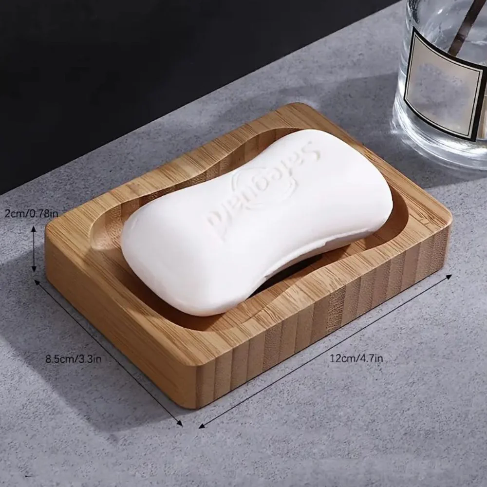 Natural Wooden Soap Dish - Image 4