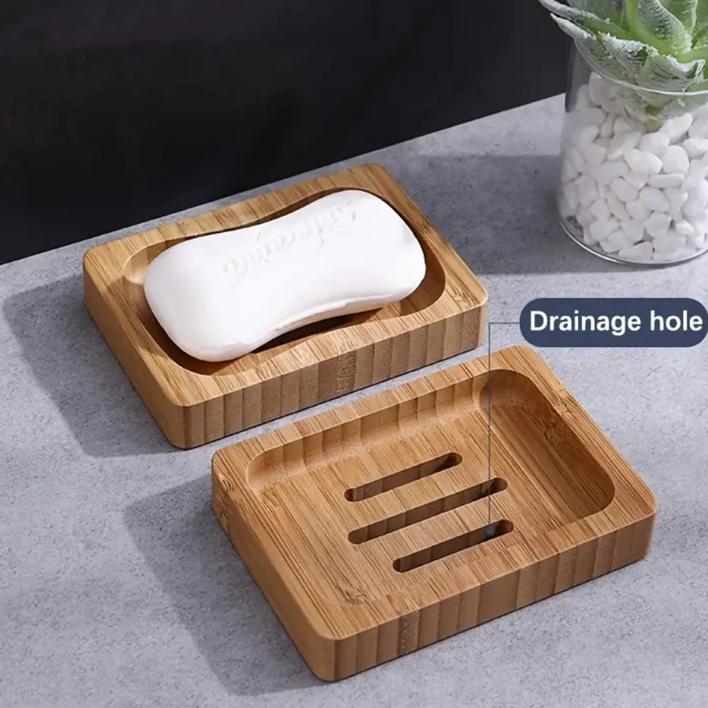 Natural Wooden Soap Dish - Image 5