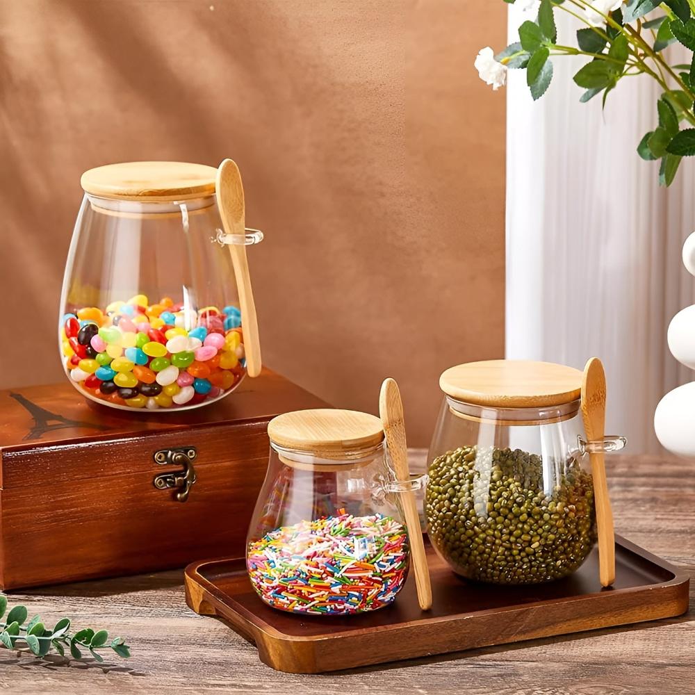 Nature's Pantry Glass Jar - Image 6