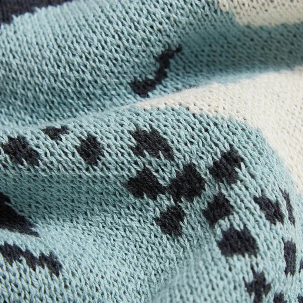 Nautical Seahorse Throw Blanket - Image 6