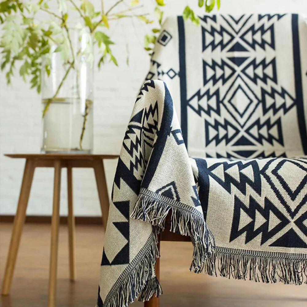 Nomad Weave Boho Throw Blanket