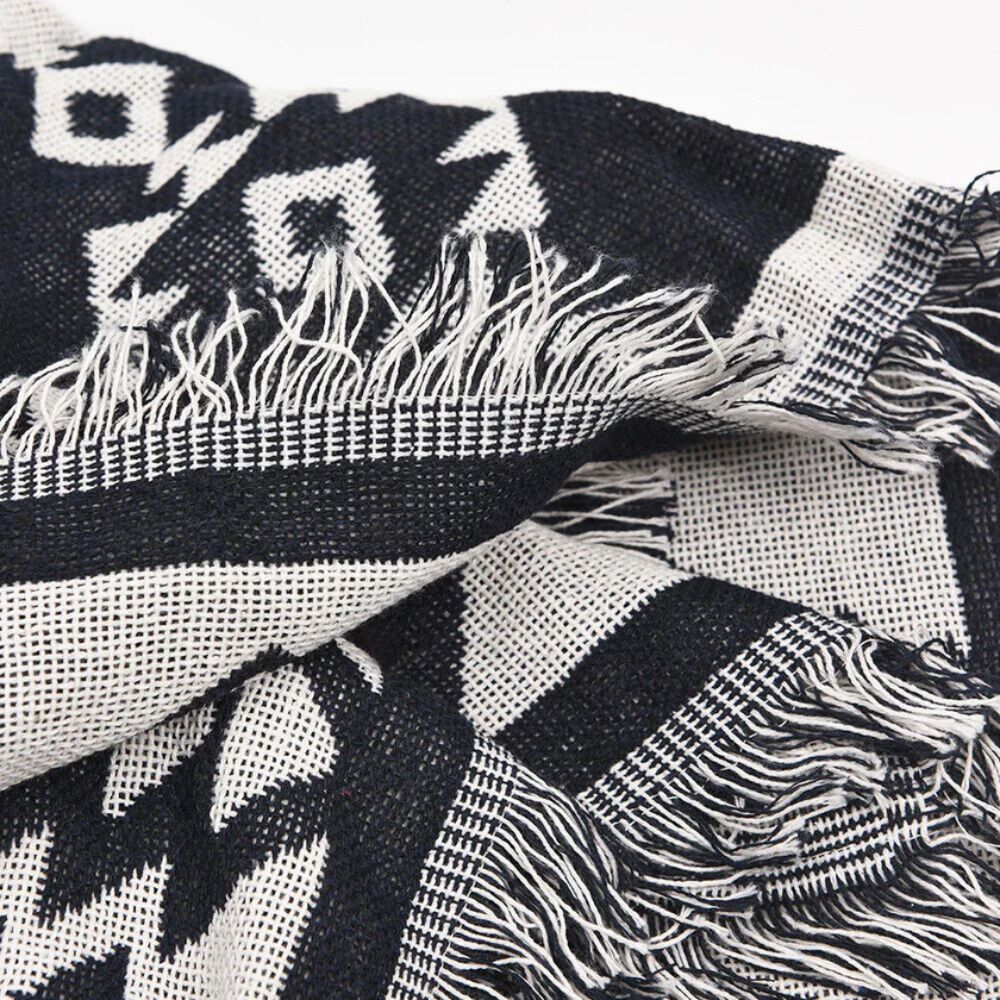 Nomad Weave Boho Throw Blanket - Image 4