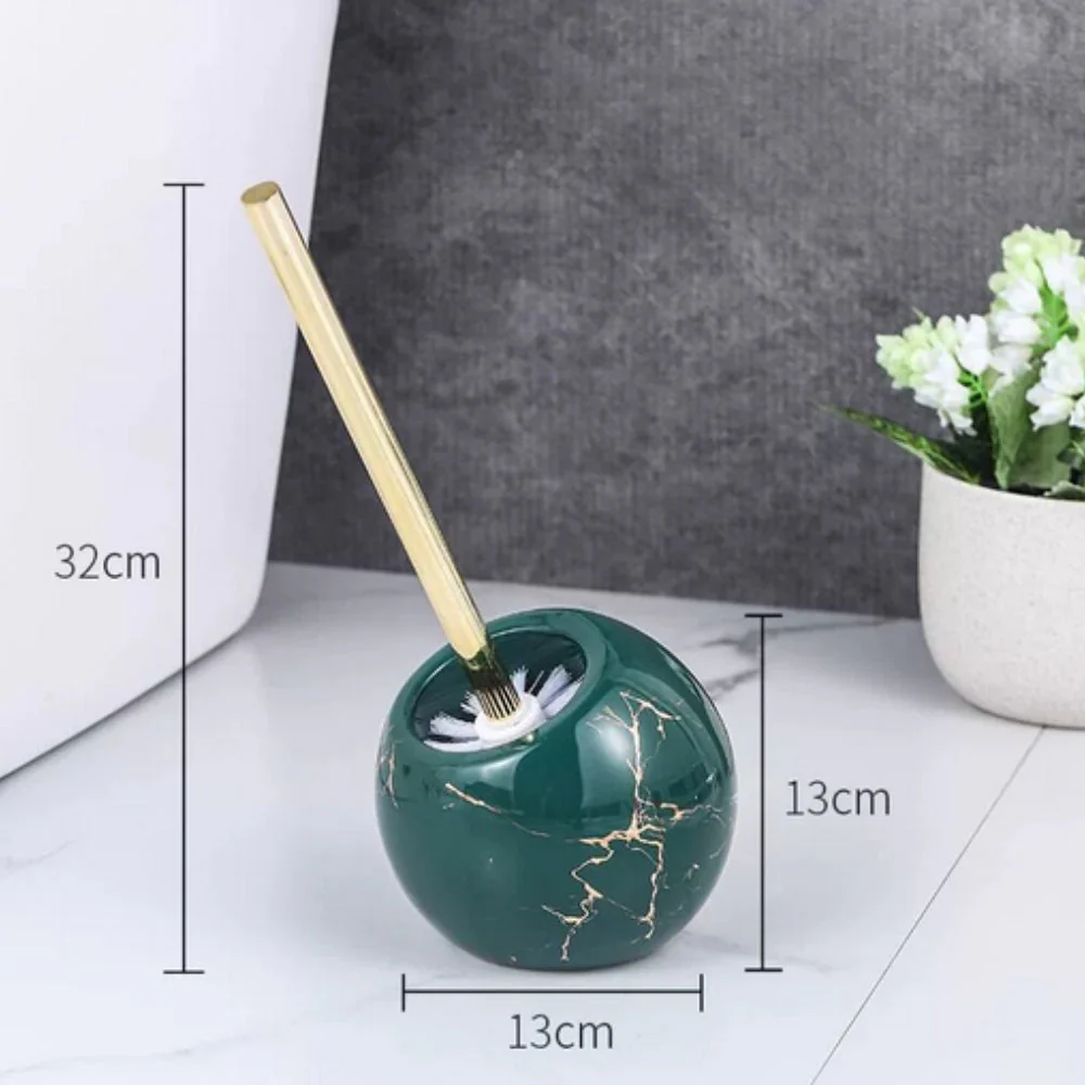 Nordic Creative Ceramic Toilet Brush - Image 4