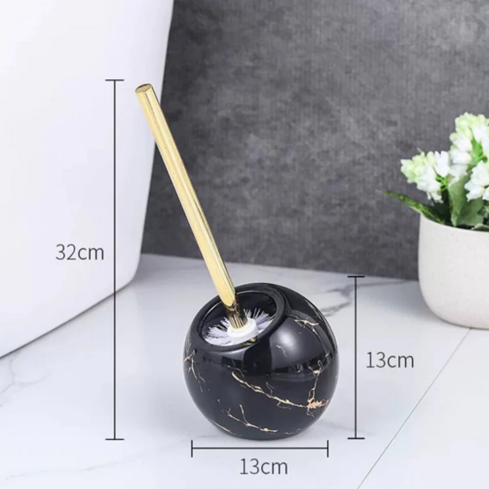 Nordic Creative Ceramic Toilet Brush - Image 5