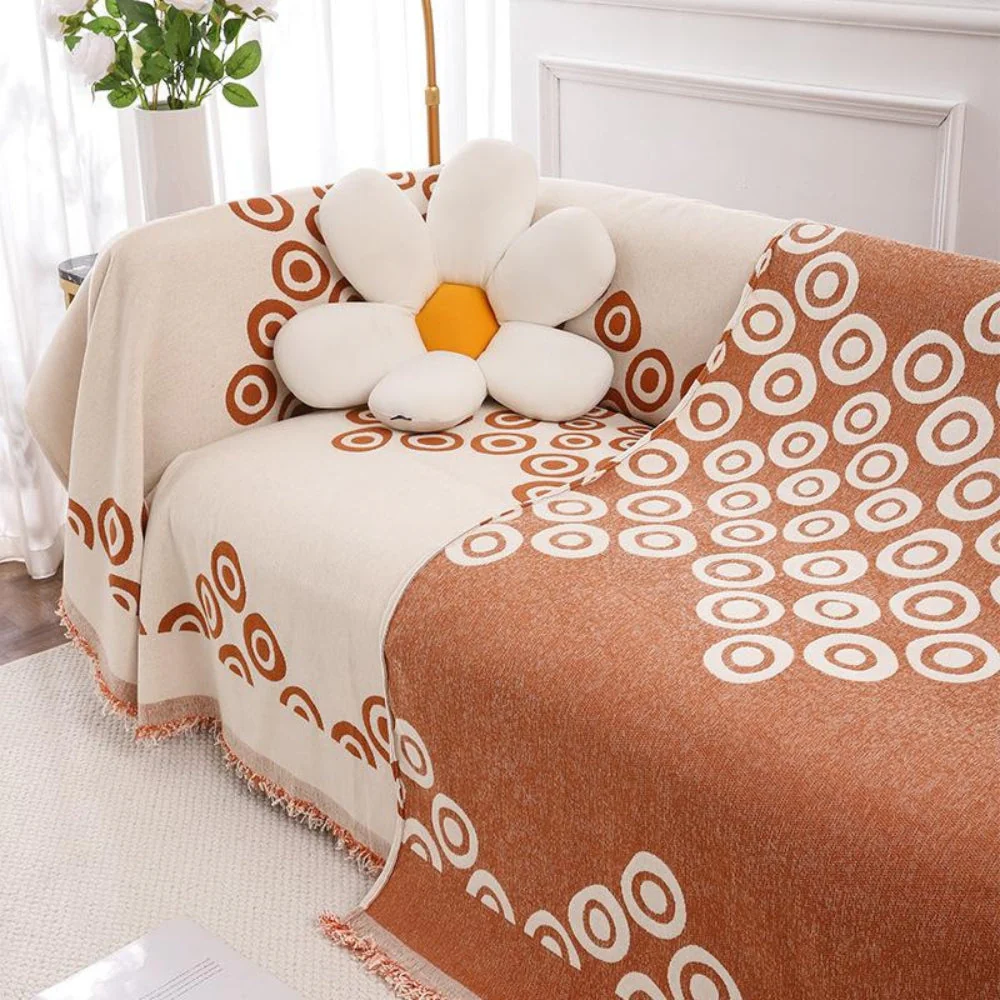 Circa Bloom Patterned Chenille Sofa Cover - Image 4