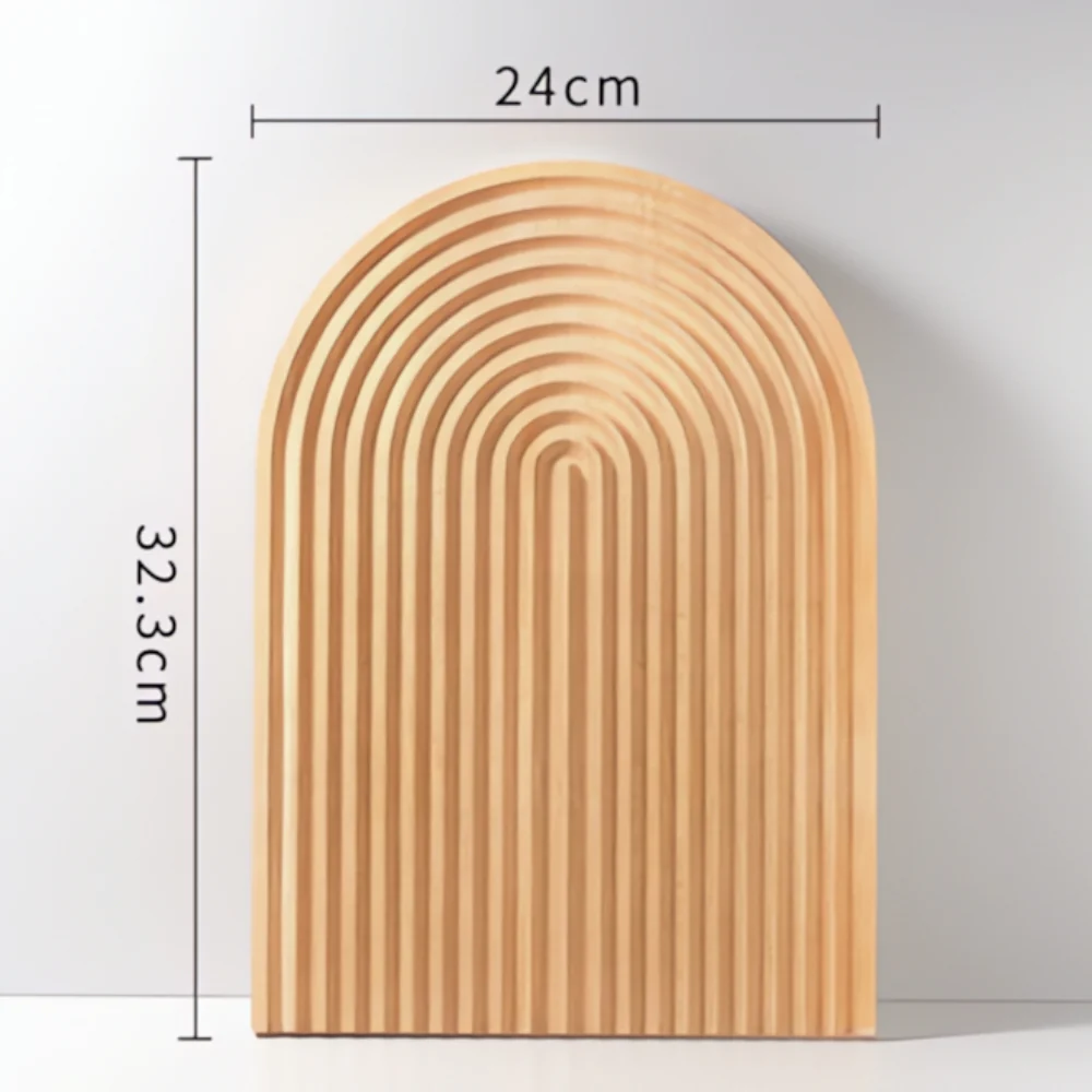 Nordic Ripple Wooden Tray - Image 3