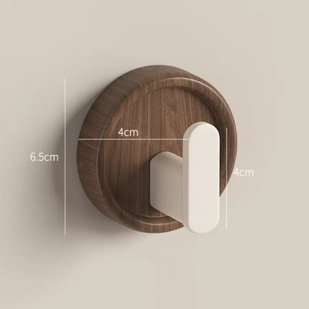 Nordic Walnut Wood Wall Hook - Image 5