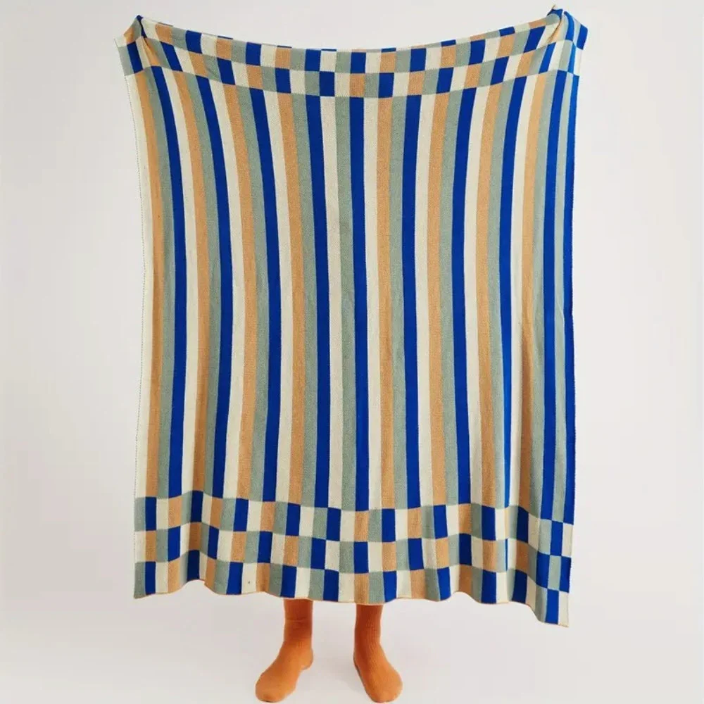 Nordica Stripes Breathable Cotton Blanket - Image 11
