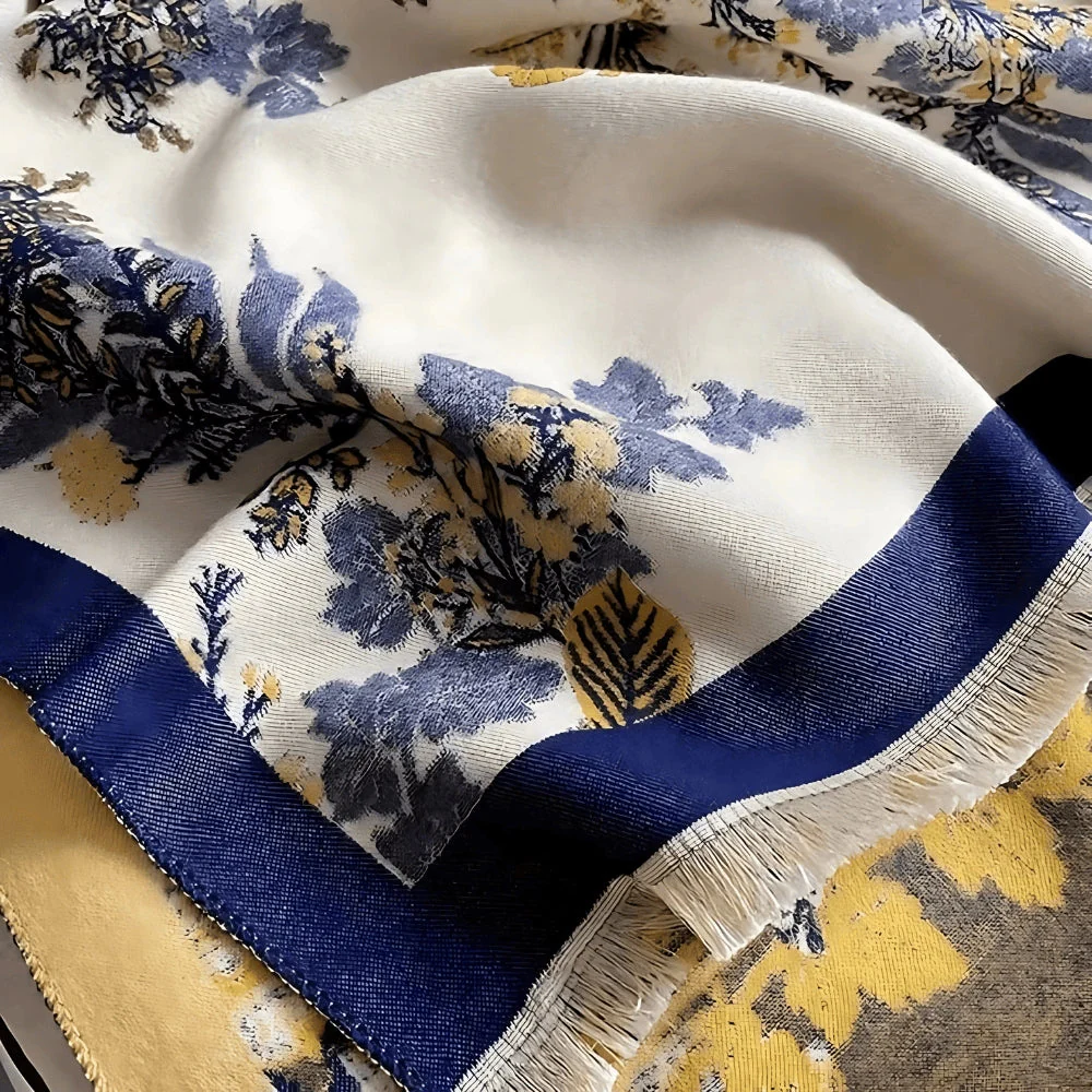 Nuvé Floral Soft Double Sided Scarf - Image 7