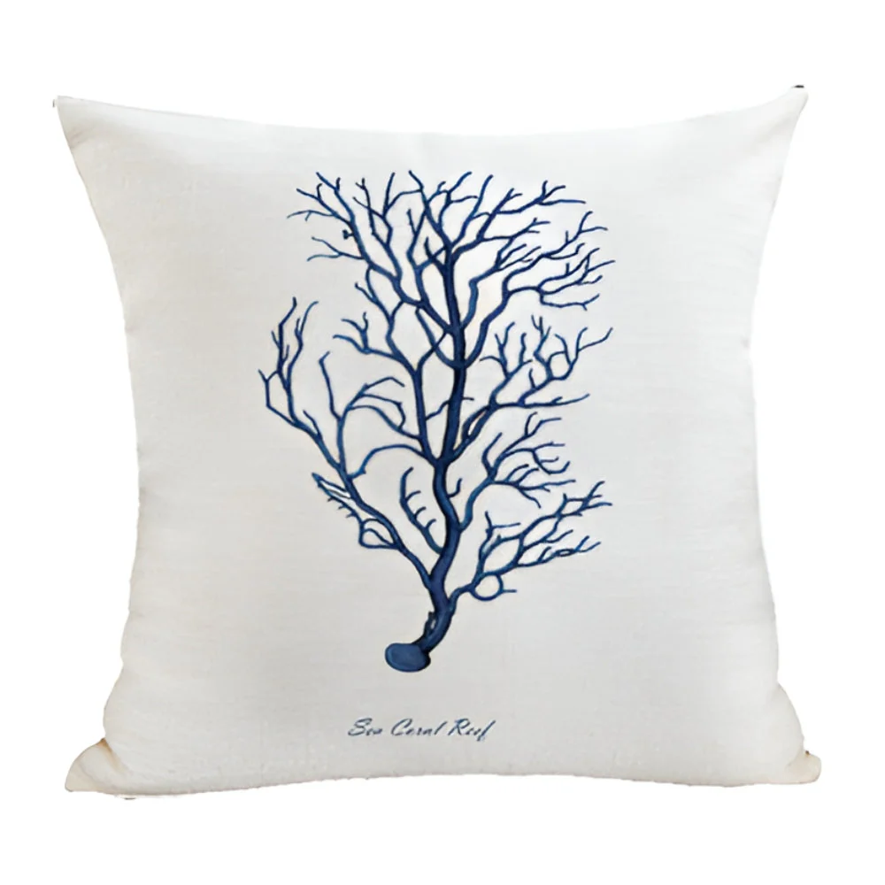 Ocean Treasures Embroidery Cushion Cover - Image 5