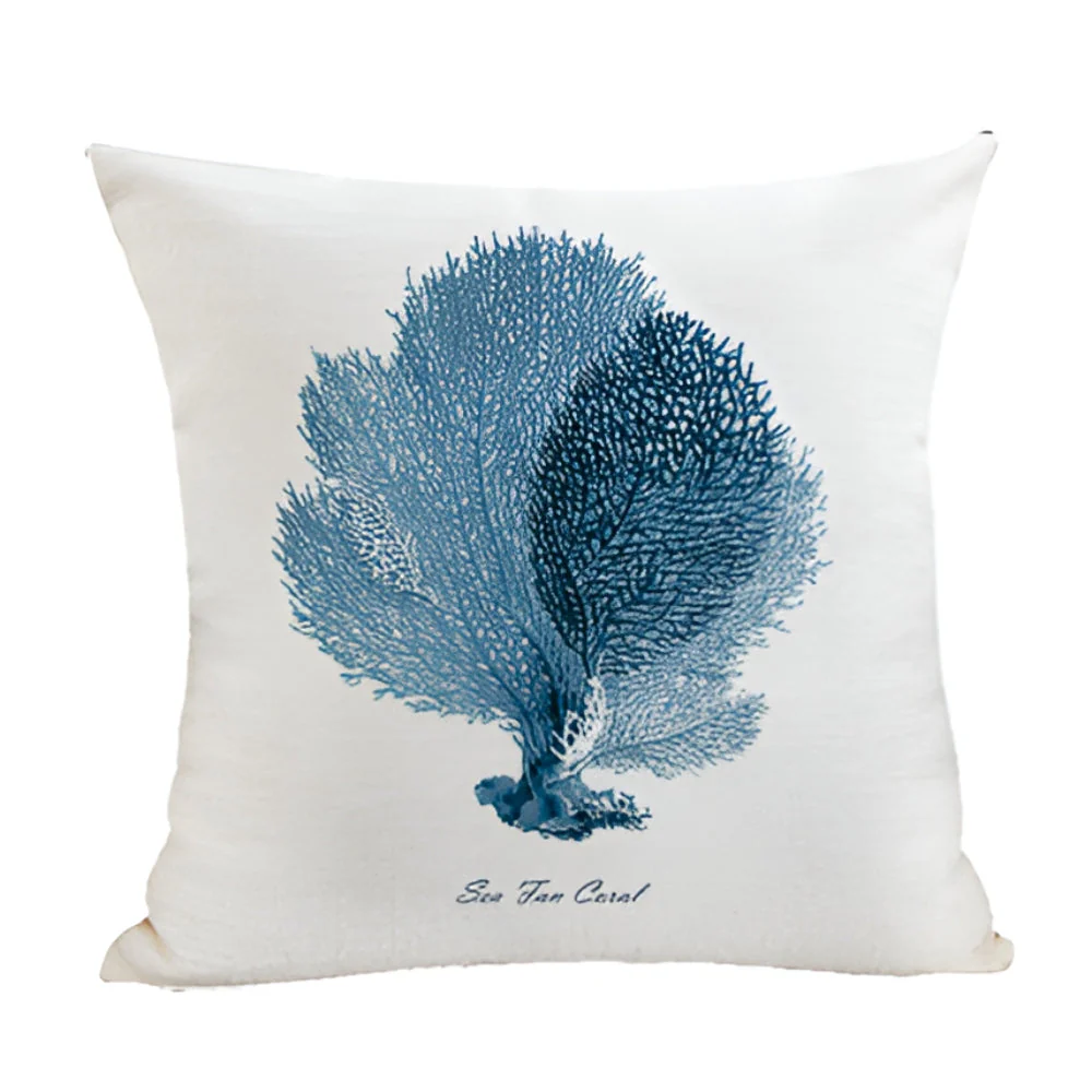 Ocean Treasures Embroidery Cushion Cover - Image 6
