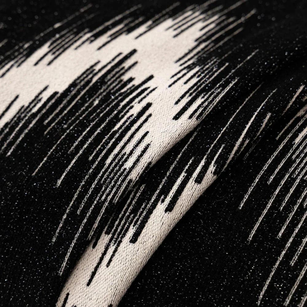 Ochre Streak Textured Sofa Cover - Image 6