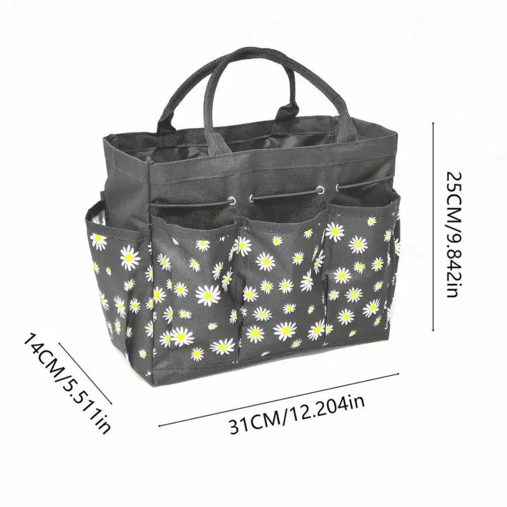 Oxford Floral Garden Tool Organizer Bag - Image 2