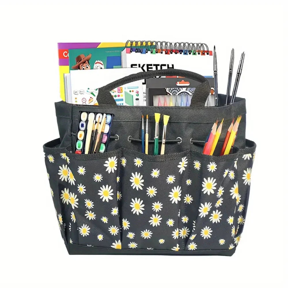 Oxford Floral Garden Tool Organizer Bag - Image 5