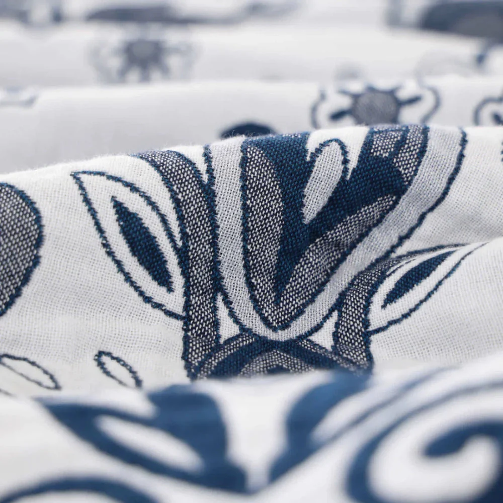 Paisley Dream Cotton Tassel Blanket - Image 6
