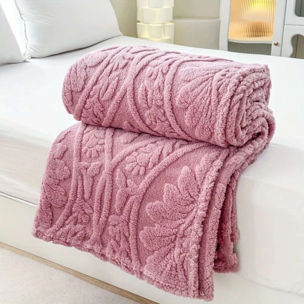 Paris Weave Jacquard Fleece Blanket - Image 12