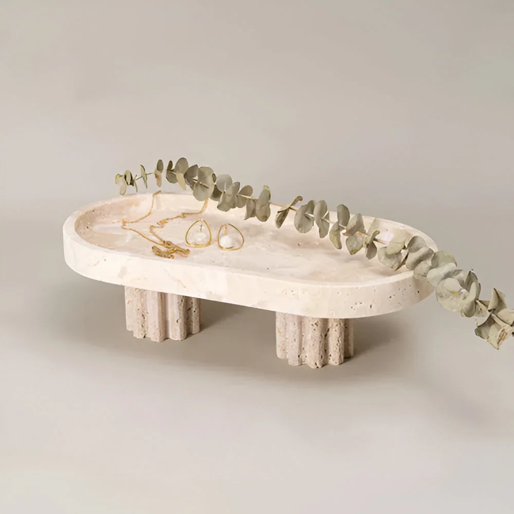 Pietra Natural Travertine Tray