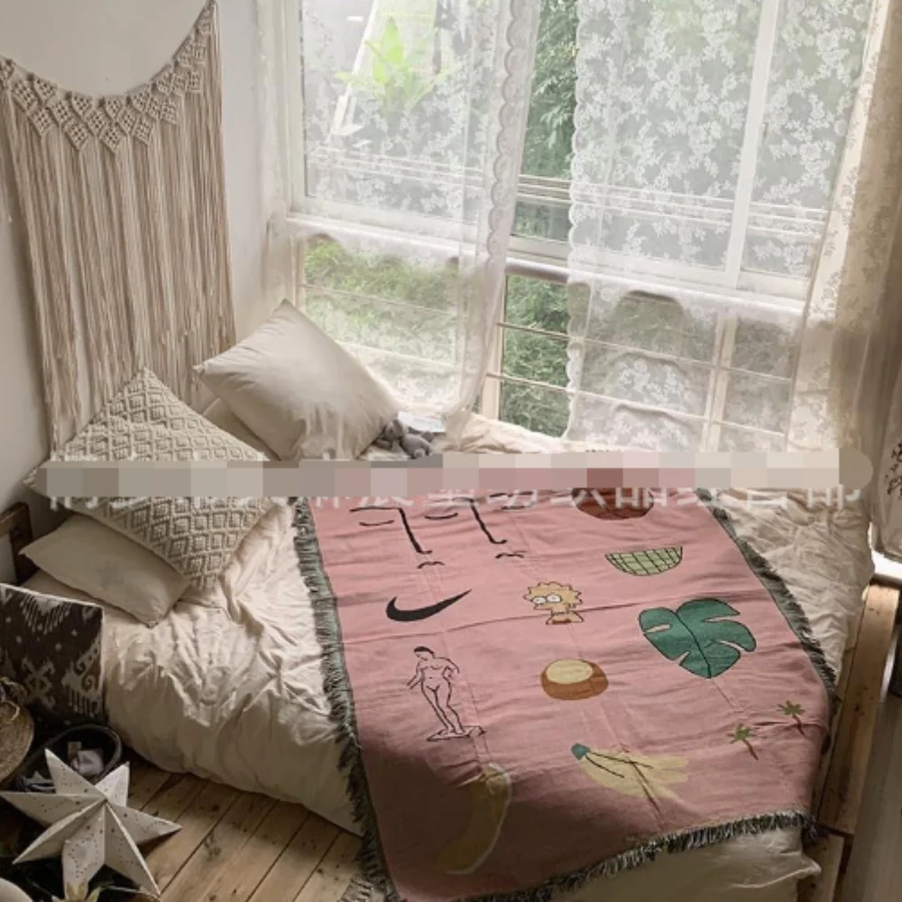 Pink Muse Woven Blanket - Image 2
