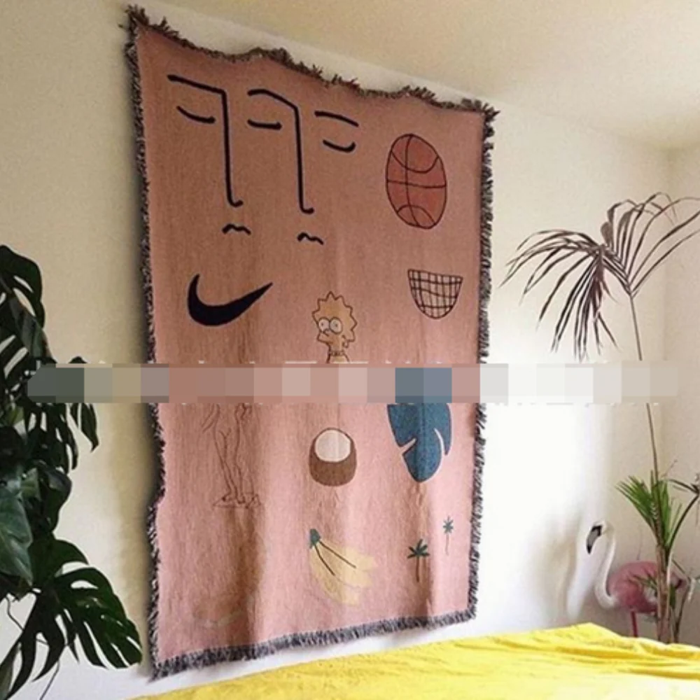 Pink Muse Woven Blanket - Image 3