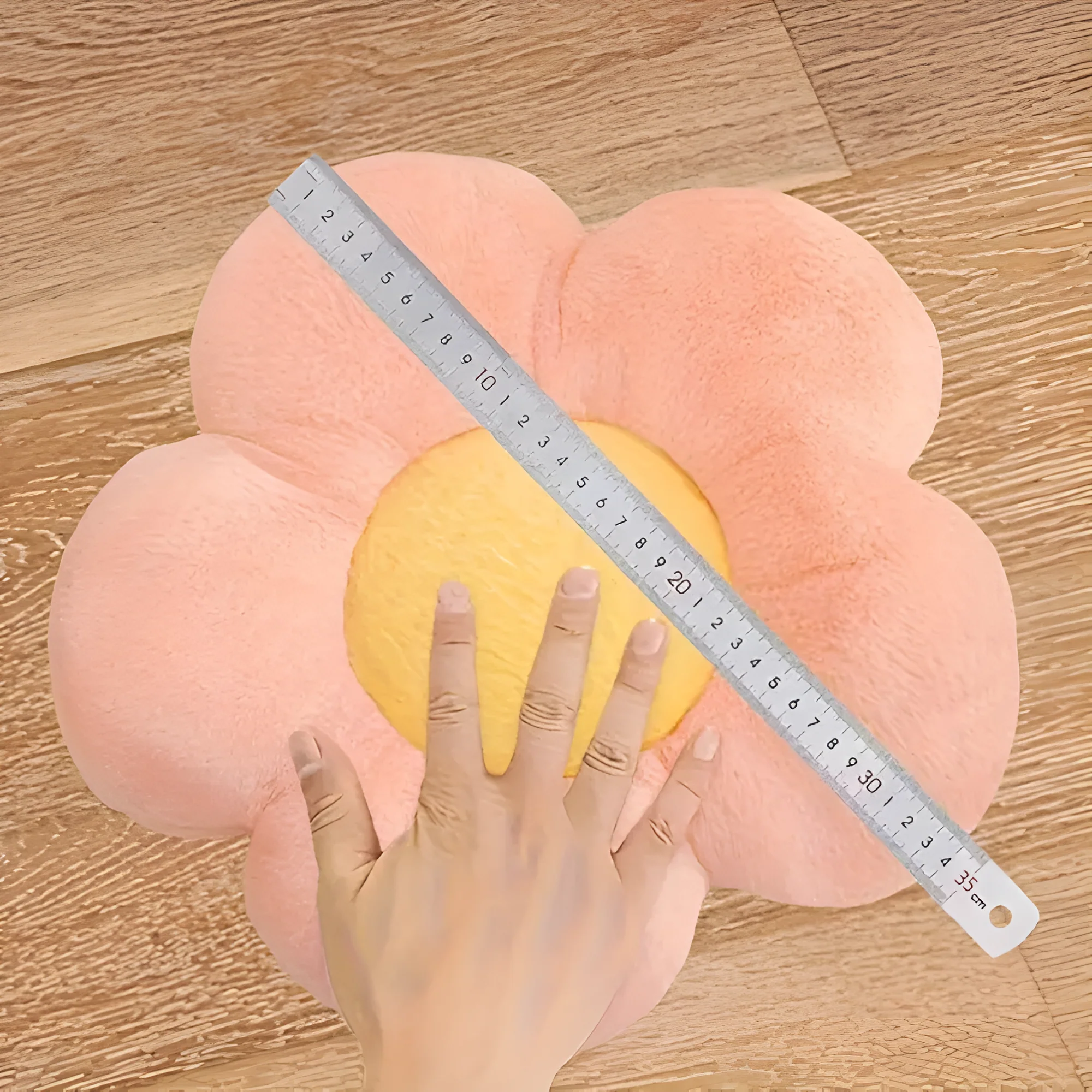 Plush Flower Seating Cushion - Image 6