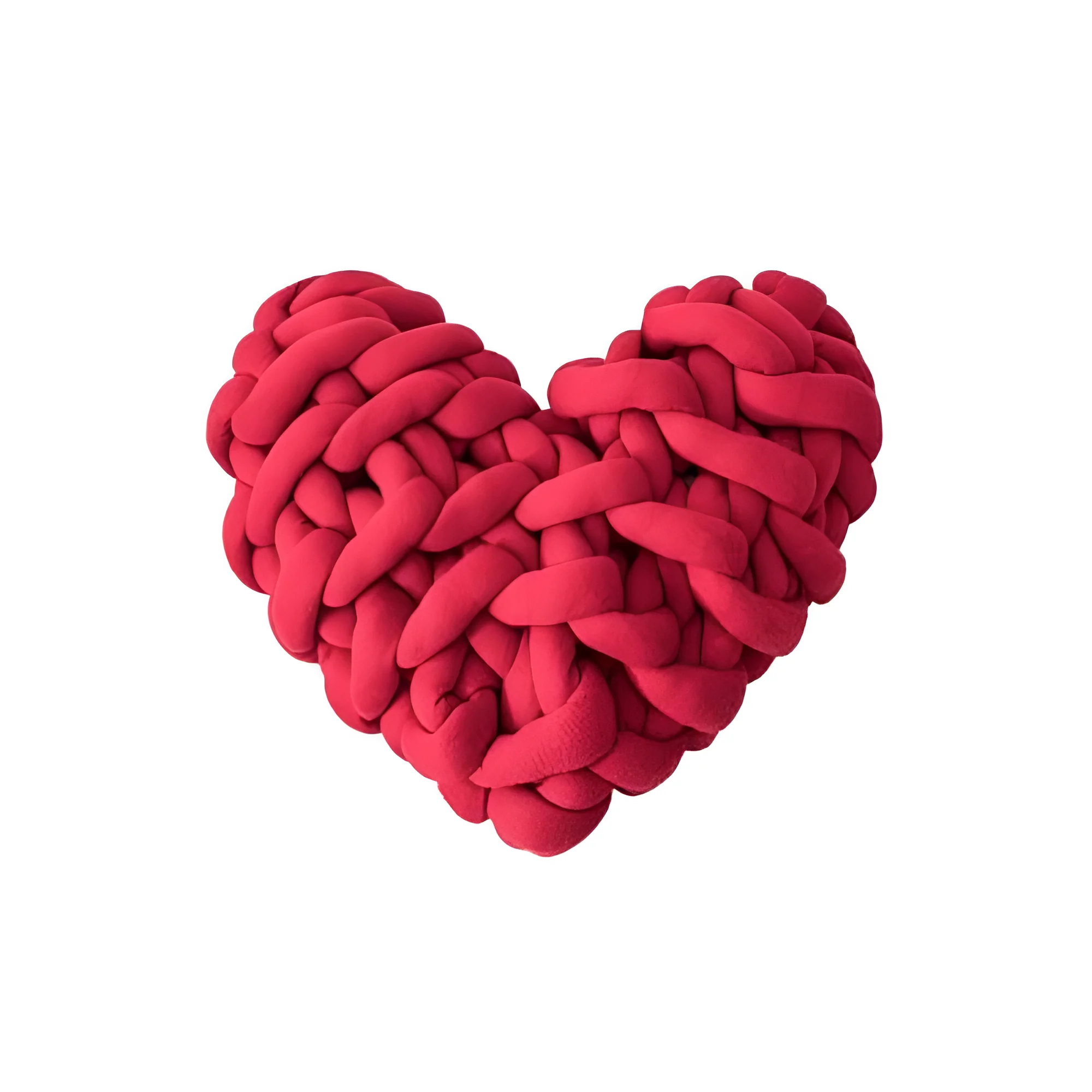 Plush Knotted Heart Shape Cushions - Image 14
