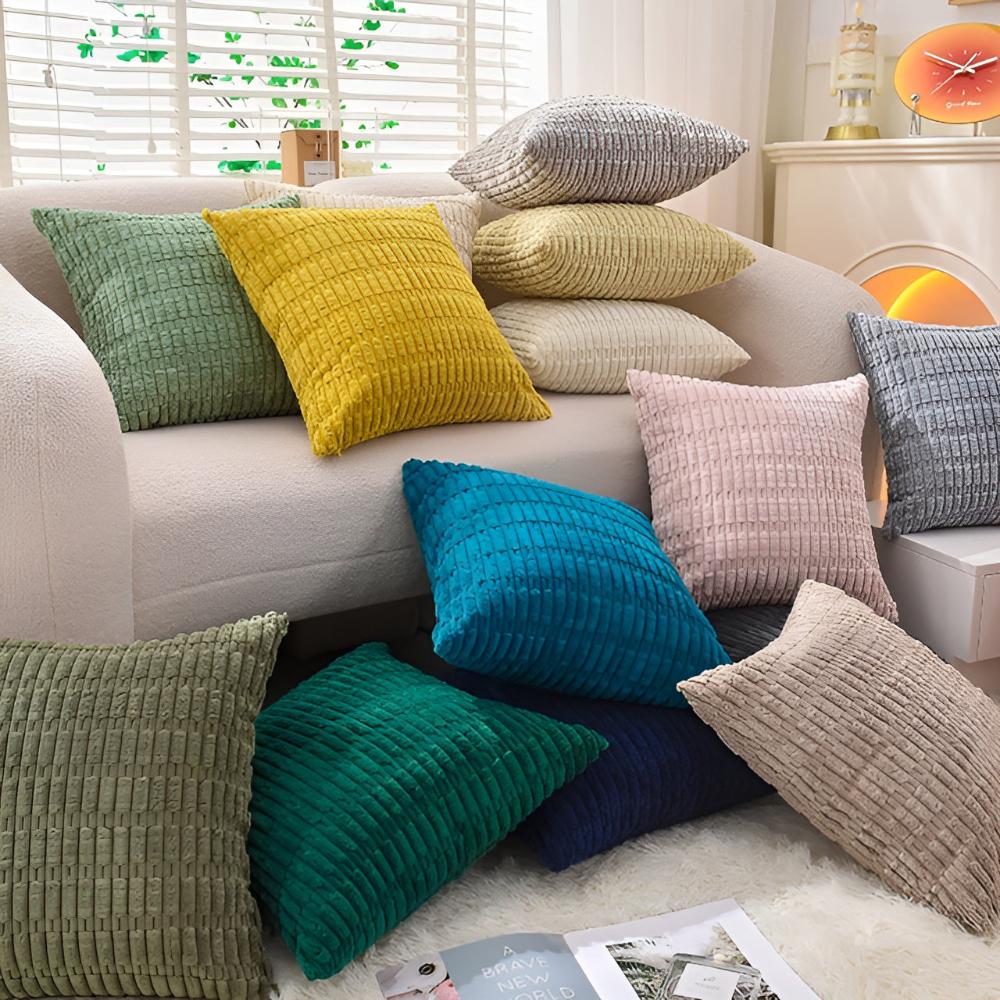 Plush Ridge Cushion Covers - Image 3