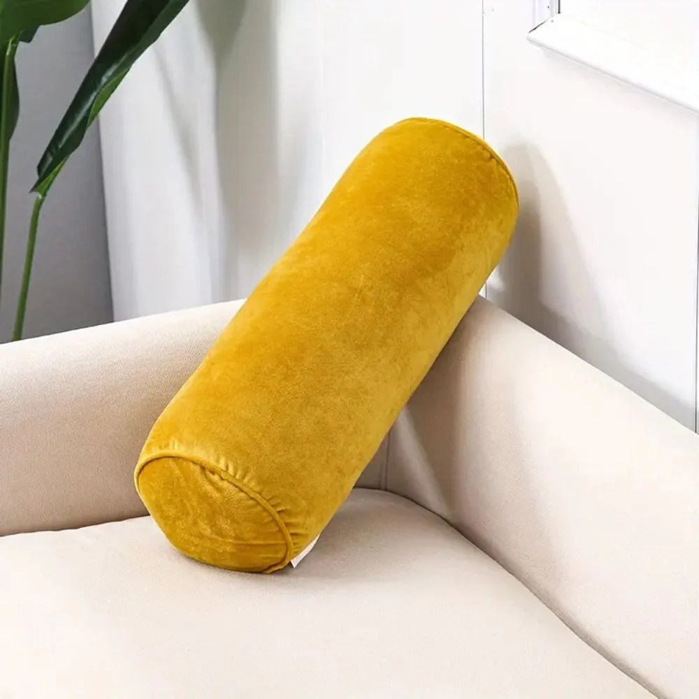 Plush Velvet Bolster Cushion - Image 5