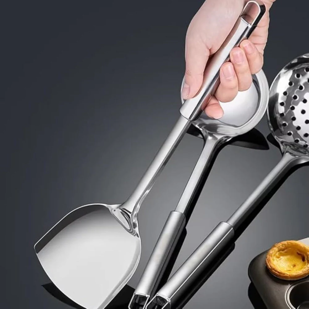 Stainless Steel Cooking Utensils | 5pcs Set - Image 5