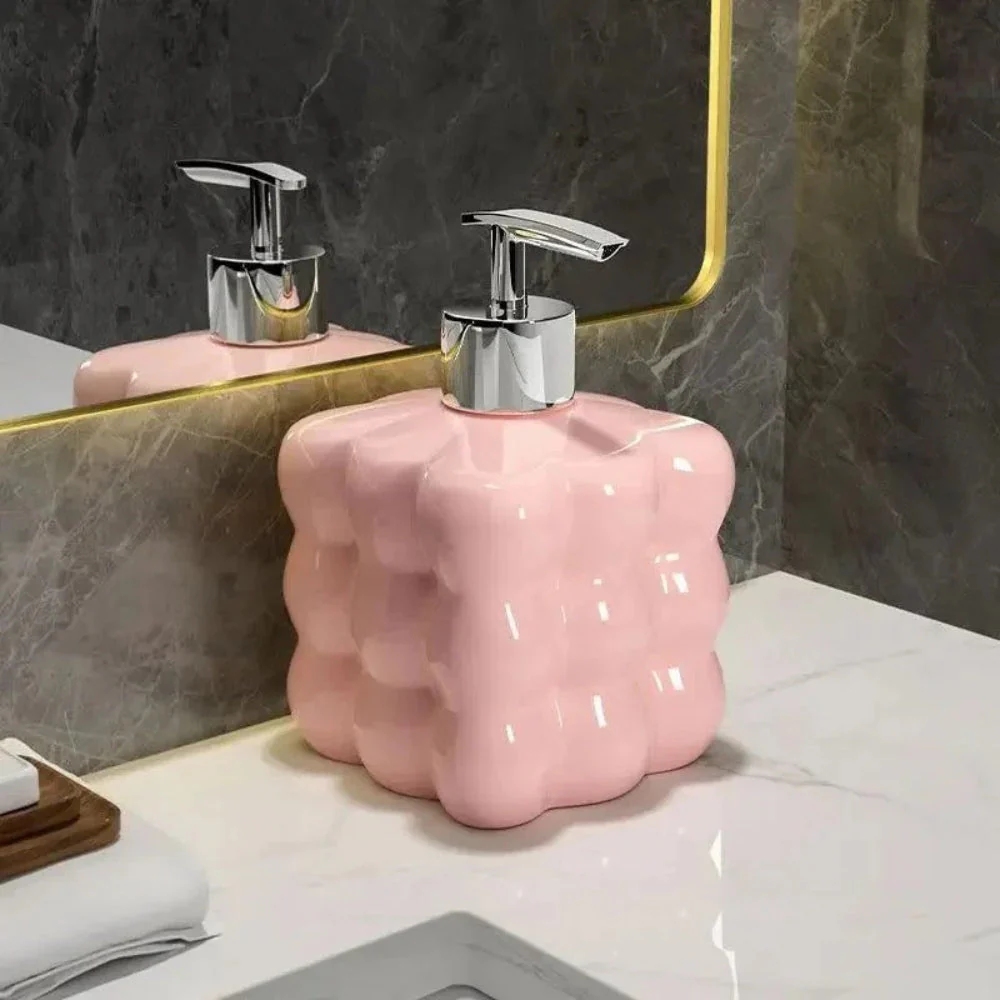 Puff Bubble Ceramic Soap Dispenser - Image 3
