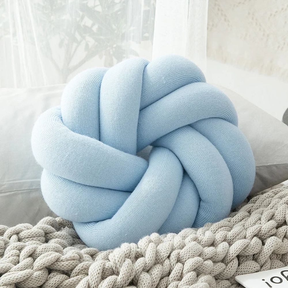 Puffy Pretzel Cushion - Image 5