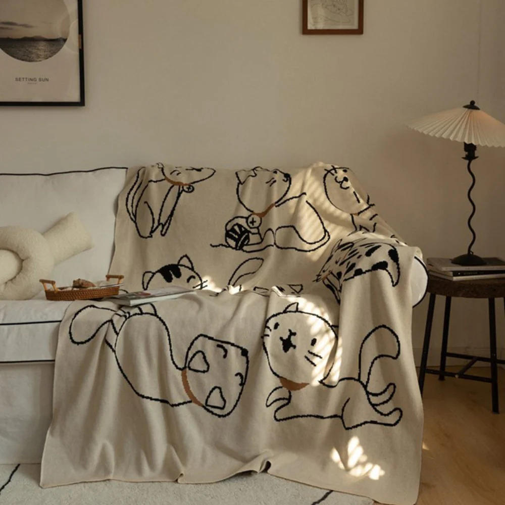 Purrsoft Cotton Nap Blanket - Image 2