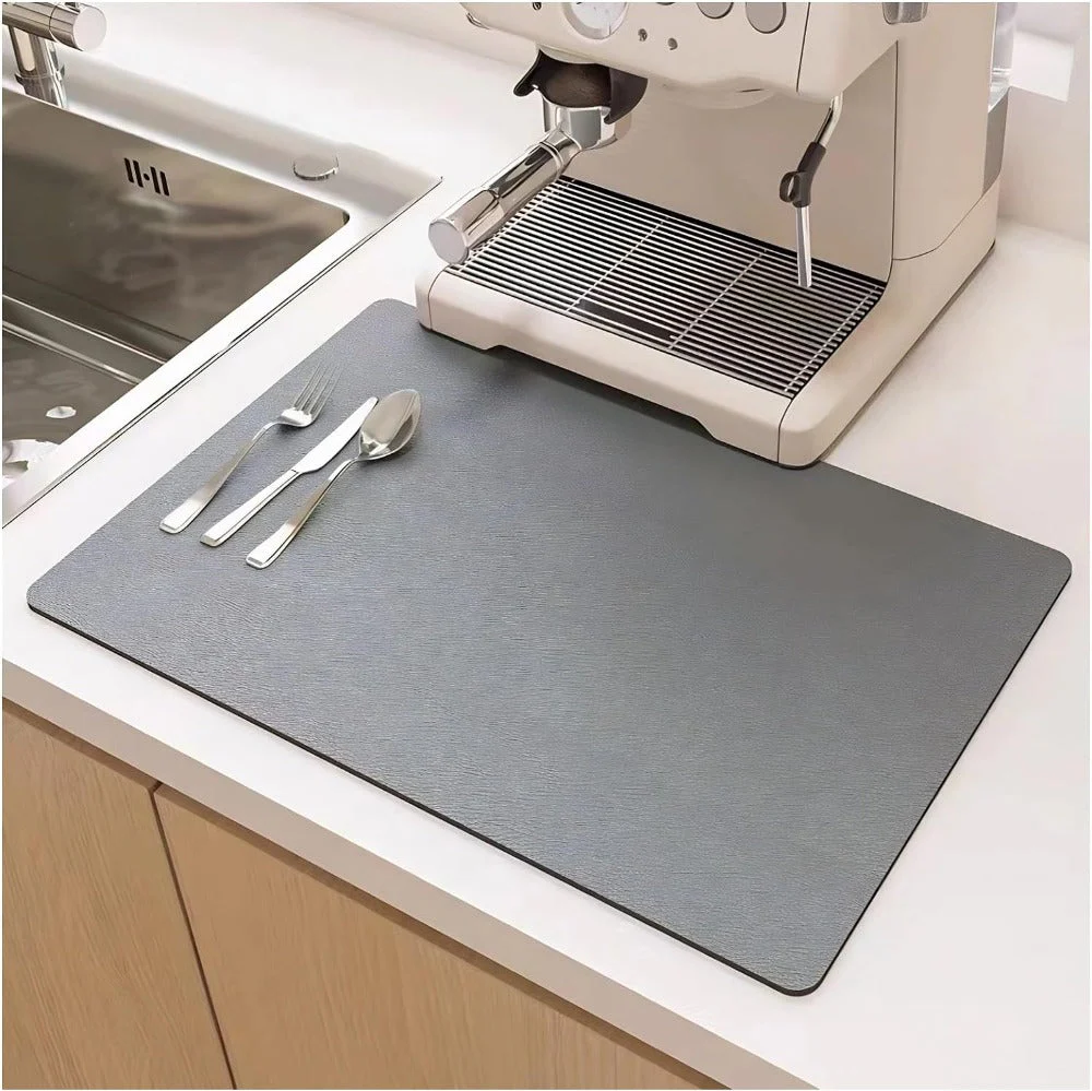 Quick Dry Kitchen Dish Mat | Highly Absorbent - Image 5