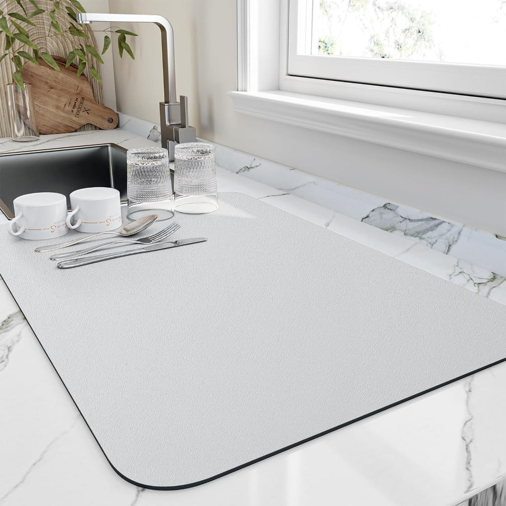 Quick Dry Kitchen Dish Mat | Highly Absorbent - Image 6