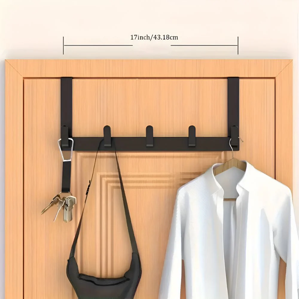 Quick Hang 5-Hook Door Rack - Image 4