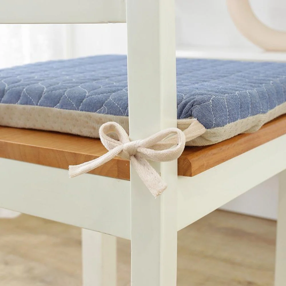 Quilted Japanese-Inspired Seat Cushion - Image 16