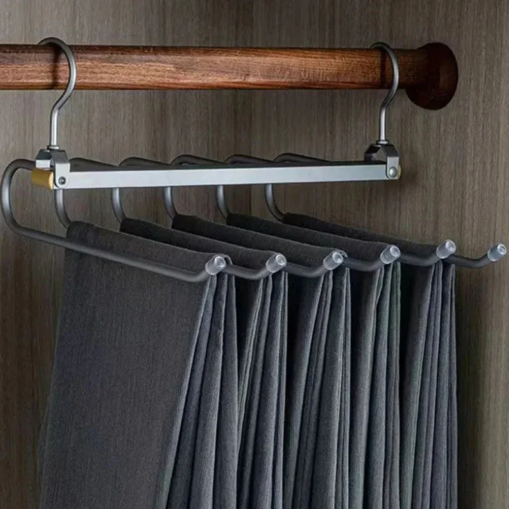 Regal Gold Space-Saving Trouser Hanger - Image 3