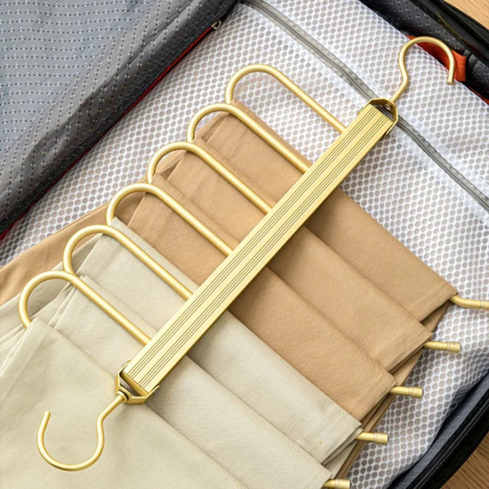 Regal Gold Space-Saving Trouser Hanger - Image 7