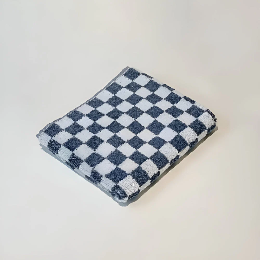 Retro Checkmate Cotton Towel - Image 6