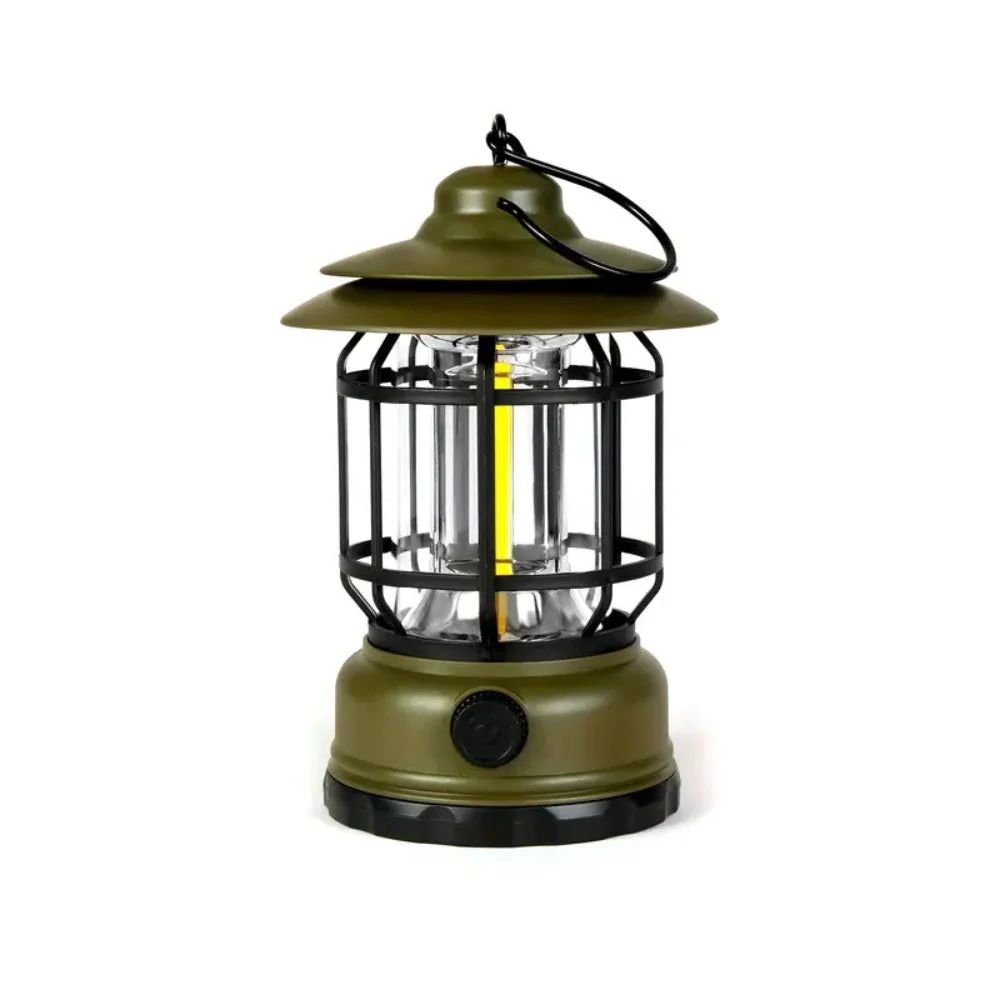 Retro Glow Camping Lantern Lamp - Image 6