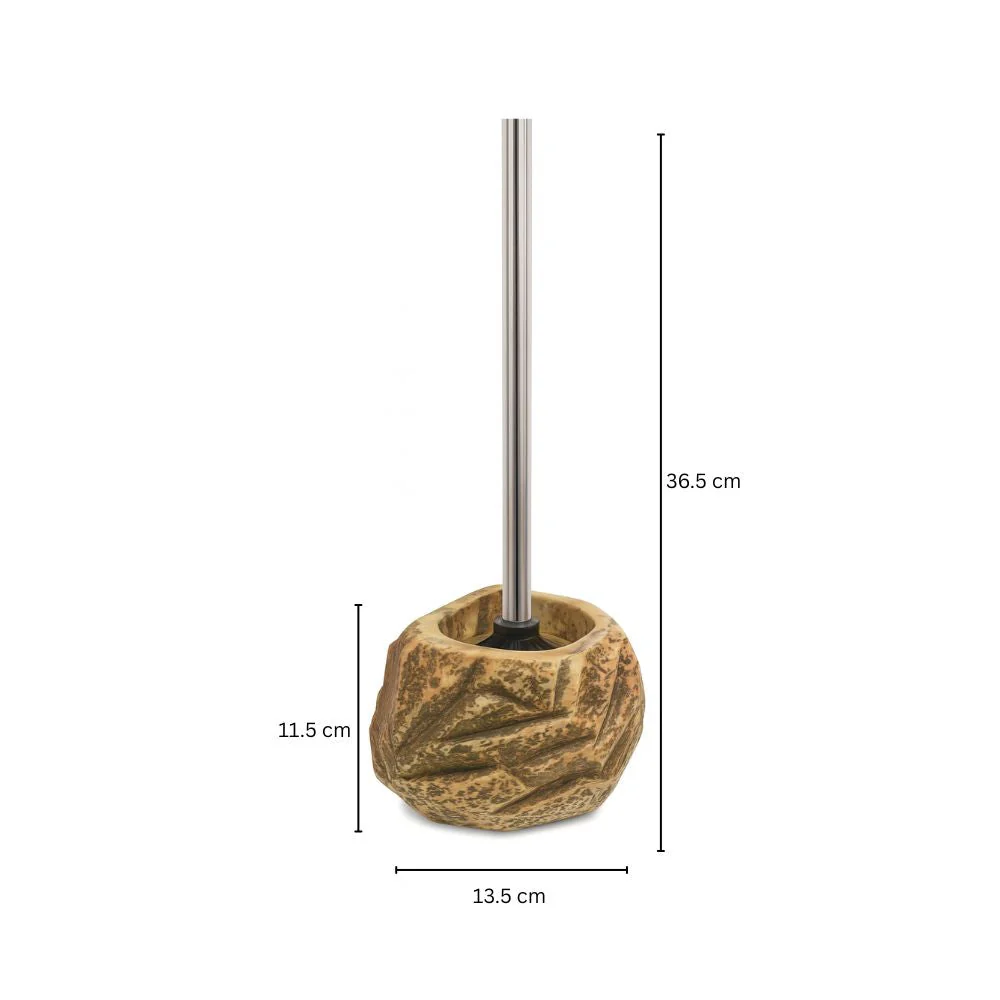 Retro Stone Ceramic Toilet Brush - Image 8