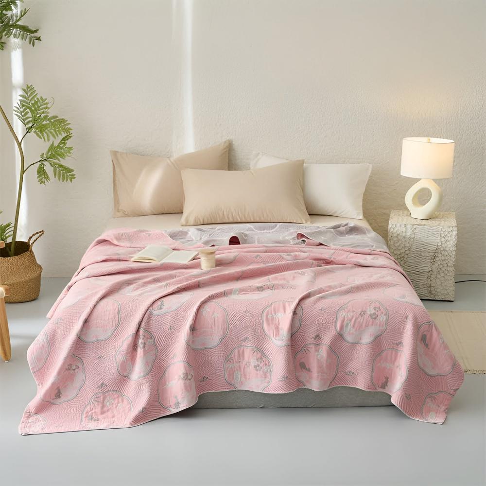 Reversible Coastal Dreams Blanket - Image 3