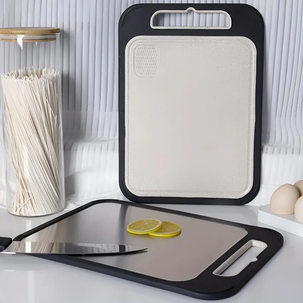 Reversible Stainless Steel Cutting Board - Image 2