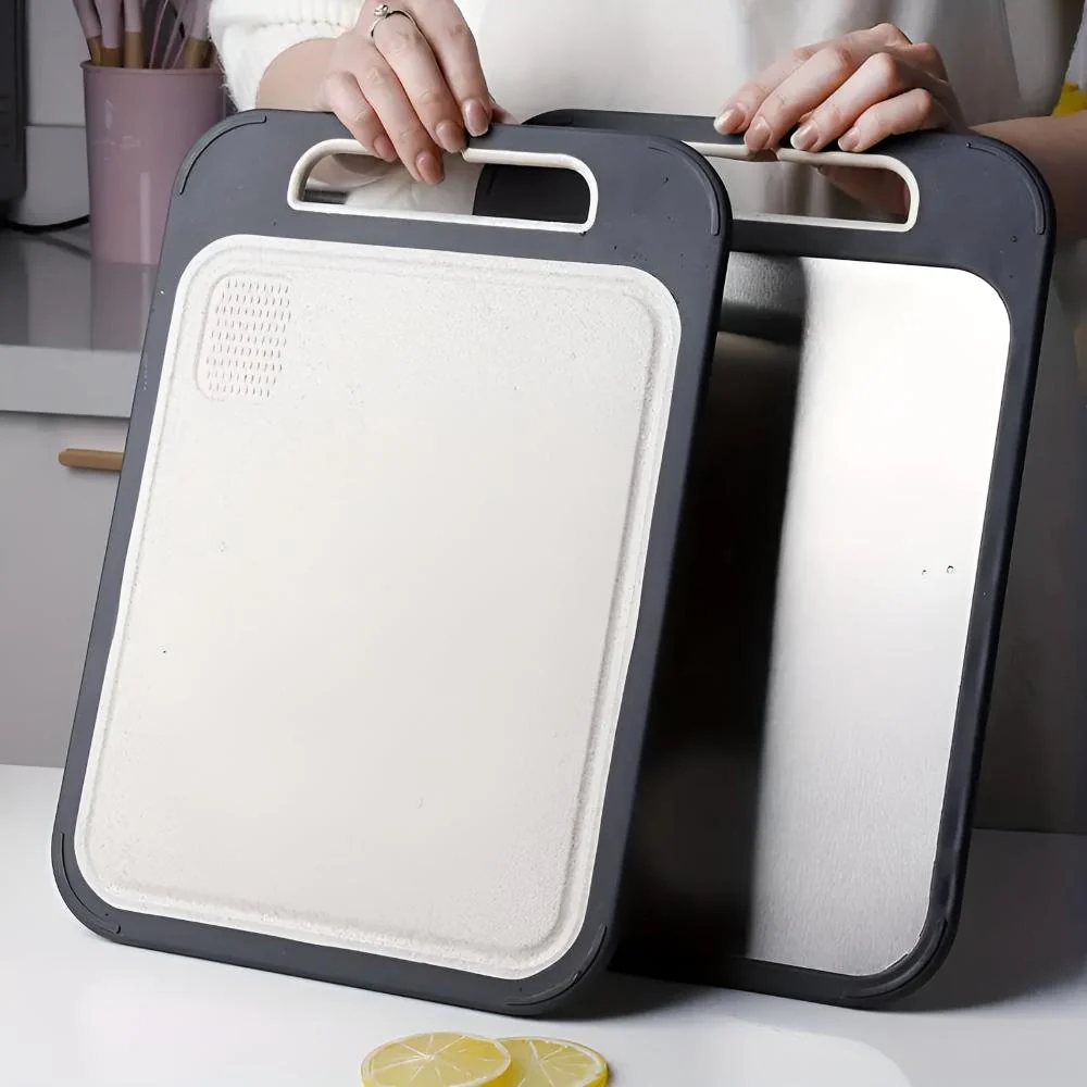 Reversible Stainless Steel Cutting Board - Image 4