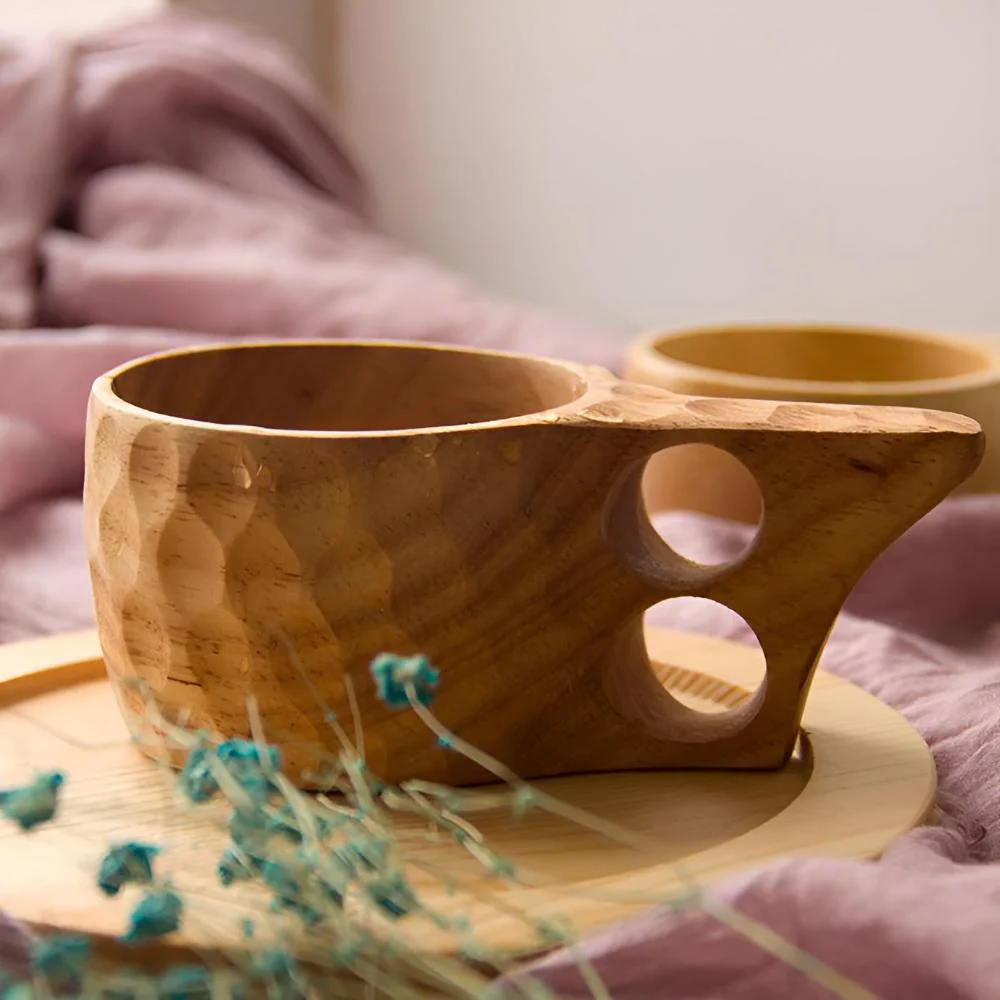 Rubberwood Artisan Mug Collection - Image 6