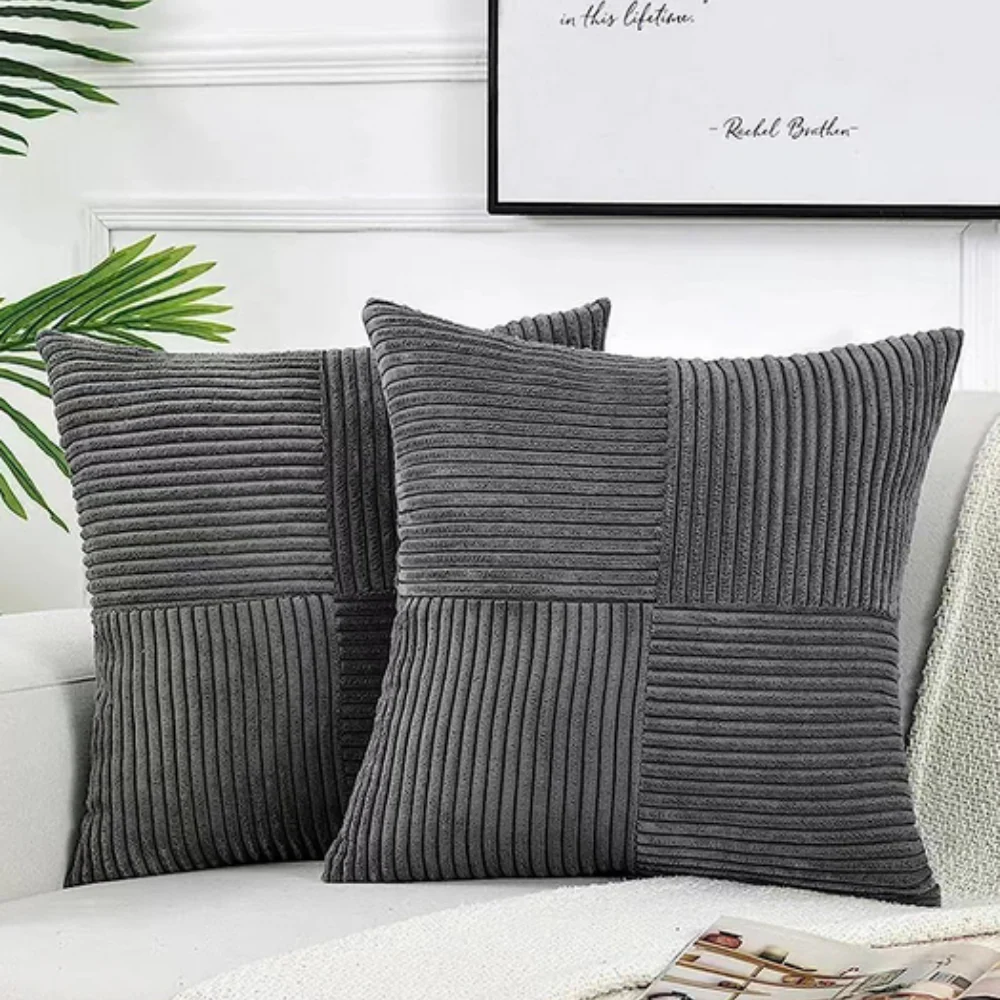 Rustic Corduroy Cushion Cover - Image 4