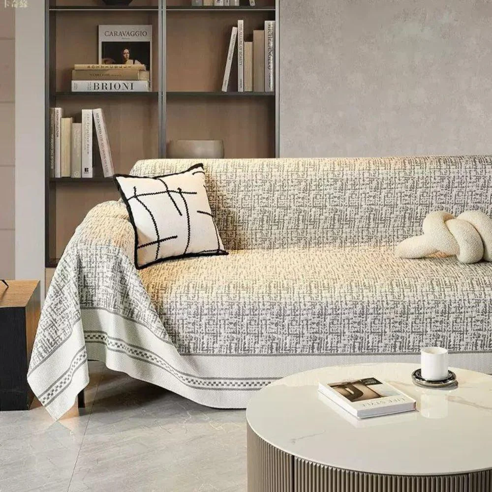Sahara Sketch Chenille Sofa Cover - Image 4