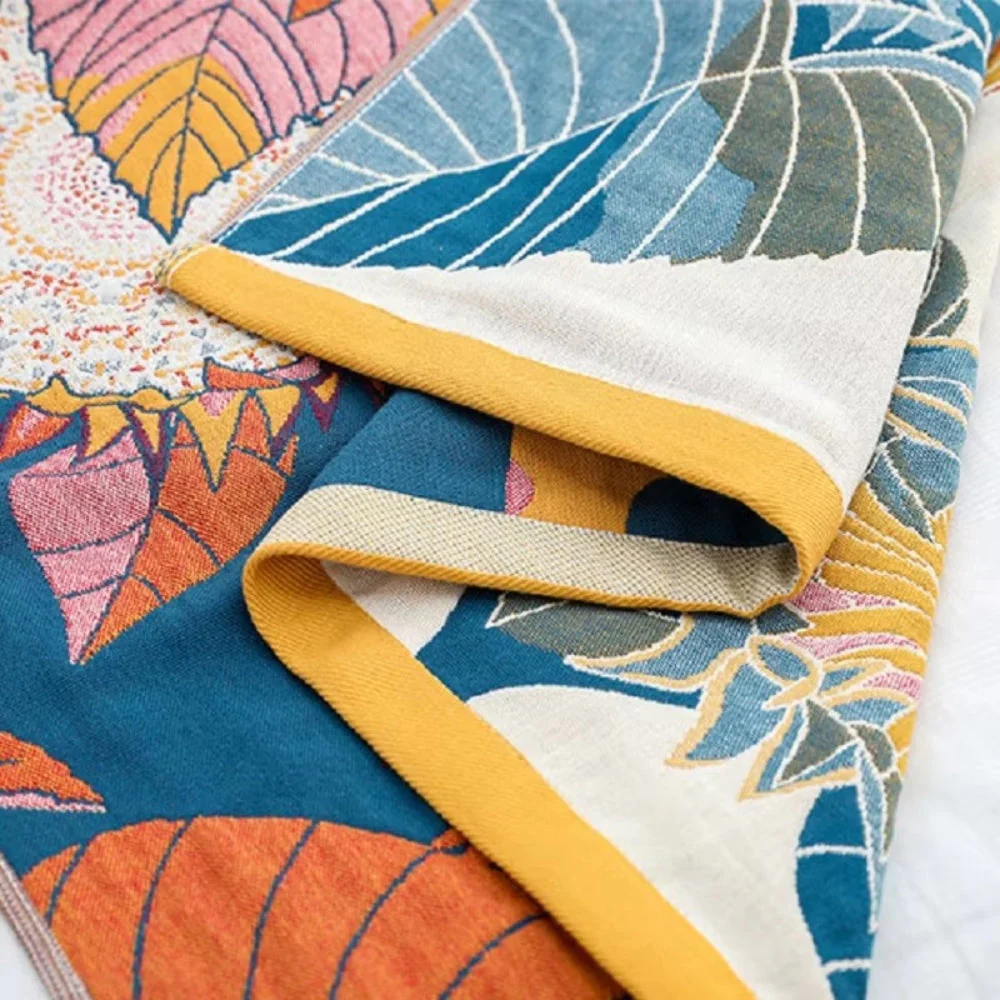 Savanna Bloom Cotton Bath Towel - Image 3