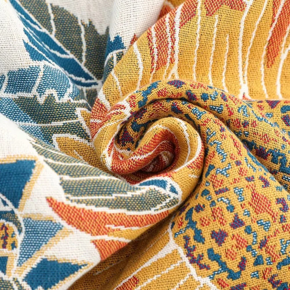 Savanna Bloom Cotton Bath Towel - Image 4